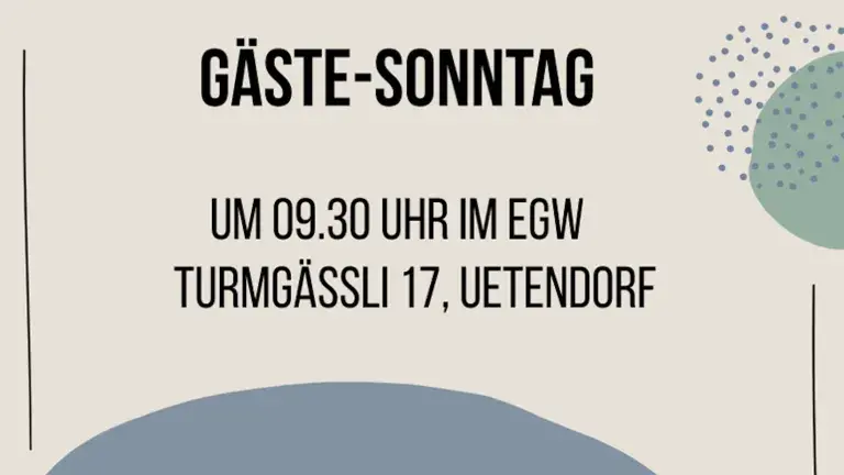 Gäste-Sonntag