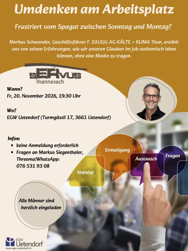 sERvus Umdenken am Arbeitsplatz